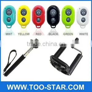 Plastic Camera Holder Monopod for Self-portrait/Selfie With Remote Control thumbnail-1