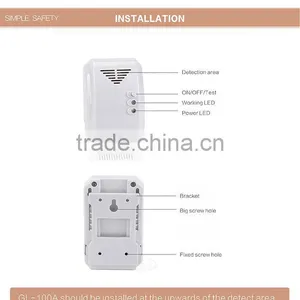 GL-100A Gas Leak Sensor Detector Home Alarm System thumbnail-5