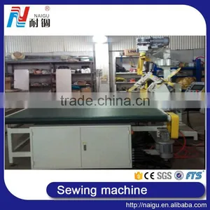 China NaiGu Factory Manufacture Automatic Chain Stitch Mattress Tape Edge Sewing Machine thumbnail-5