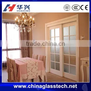 CE Soundproof Bedroom Automatic Interior Glass Sliding Doors thumbnail-1
