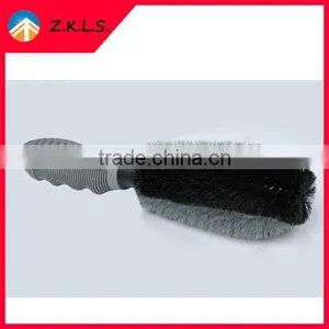 PP Car Wheel Brush Washing Brush With TPR Handle thumbnail-6