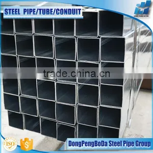 40/40/1.5mm Pre Galvanized Hollow Setion Steel Pipes thumbnail-1