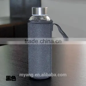 Promotional High Borosilicate BPA Free Heat-Resistant Sports Glass Water Bottle With Bottle Bag BPA FREE Customerized thumbnail-4