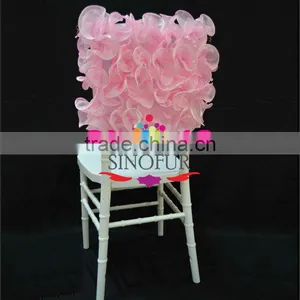 2014 Best Sale Pink Wedding Chair Covers thumbnail-1