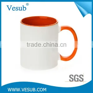 2017 New Style Wholesale Cheap 11OZ Double Color Custom Mug Sublimation thumbnail-5