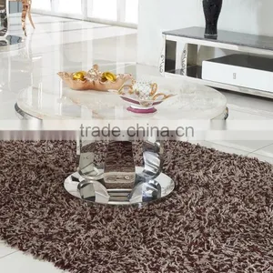 Round Stainless Steel Tea Table Arabic Coffee Table C402 thumbnail-2