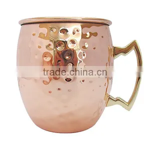 High Quality Stainless Steel Cup, Copper Drinking Mug thumbnail-1