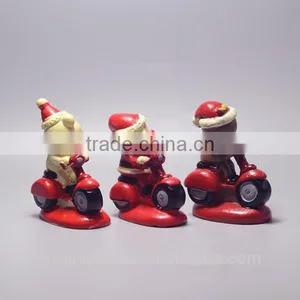 2016 American Christmas Home Crafts Decorations Resin Mini Figurine thumbnail-2