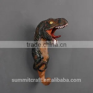 Life-like Resin Decorative Artificial Dragon Wall Mounted Cloth Hook thumbnail-4