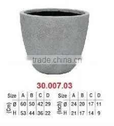 Vietnam Large Fiberglass Poly Garden Planter thumbnail-2