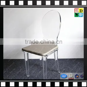 Transparent Armless Acrylic Wedding Chairs From China Manufacturer thumbnail-2