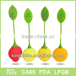 BPA Free Silicone Plastic Tea Infuser thumbnail-1