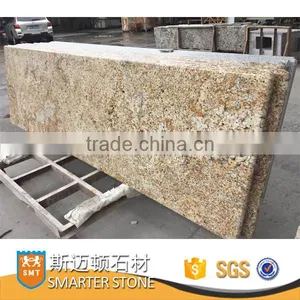 Giallo Yellow Pre Cut Lowes Granite Countertops for Five Star Hotel thumbnail-1