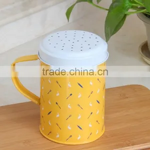 Home Kitchen Metal Sugar Salt Pepper Flour Shaker thumbnail-1