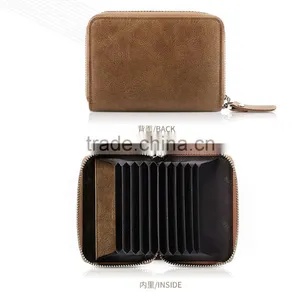 Men Pickup Bag Lady Pull Card Multi Organ Documents Metrosexual Zipper Card Bag thumbnail-1