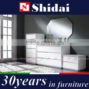 White Bedroom Furniture Dresser / Modern French Dresser / Dresser Drawer Parts T-49 thumbnail-1
