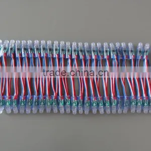 F8 RGB LED Straw Light for Holiday Decoration/Full Color 12mm LED Christmas Decoration Light thumbnail-1