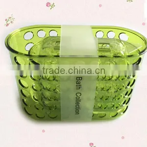 Plastic Shelf Suction Storage Holder Shelf Bracket Wall Bathroom Shelf thumbnail-3
