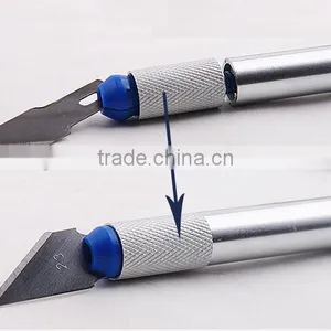 13pcs/set Hobby Knife Set Gravar Burin Carving Tools Set With 3 Handles Sculpture Cutter Utility Knife thumbnail-4