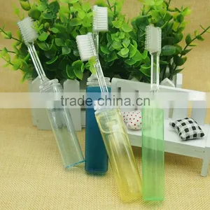 Gum Protection Best Selling Folding Denture Couple Toothbrush thumbnail-1