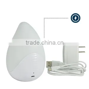 Nursery Safety Thermometer Night Light With Color Changing Light, LCD Display and Rechargeable Battery thumbnail-4