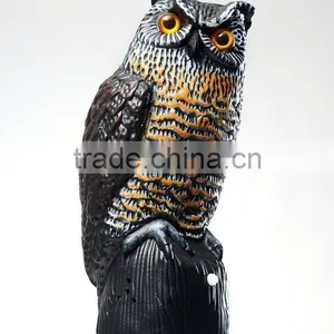 Solar Owl PIR Scarecrow for Yard thumbnail-1