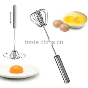 Kitchen Cooking Tools Blender Stainless Steel Egg Beater Whisk thumbnail-1