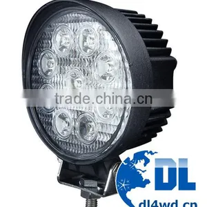 Offroad Round Led Work Bulb, Auto Led Working Lamp, 27w Led Work Light for Trucks thumbnail-1