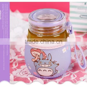 L00054 2017 High Quality Stylish Design Custom Penguin Shape Pyrex Heat-Resistant Clear Glasses Bottles thumbnail-2