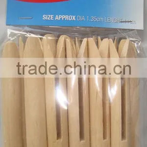 Good Quality Wooden Birch Dolly Cloth Pegs Factory thumbnail-1