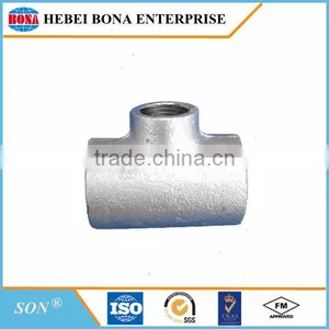 Best Selling Malleable Iron Pipe Fittings Reducing Tee Joint thumbnail-3