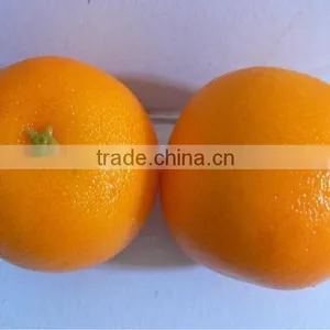 2 Artificial Oranges Fake Faux Fruits Ideal Learning Gifts for Kids thumbnail-1