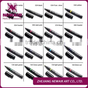 16 Colors Nail Art Pen for 3D Art DIY Decoration Nail Beauty Tools thumbnail-2