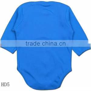 Make Order Baby Clothes,100% Cotton Comfortable Long Sleeve Baby Bodysuit thumbnail-1