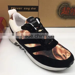 GZY Shoes Surplus Sneaker Shoes Light and Fashion Wholesale Guangzhou 2017 Stock Lots China Export Direct Sell Price thumbnail-4
