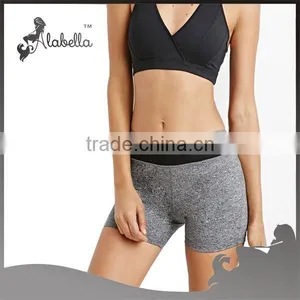 Wholesale Normal Heathered Shorts of Yoga Wear Sports Wear thumbnail-1
