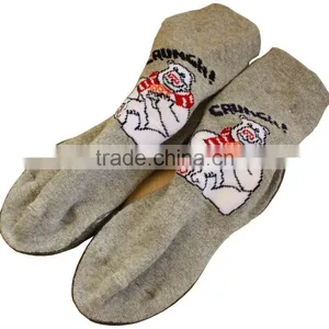 Gray Color Rubber Sole Kid Sock Shoes thumbnail-1