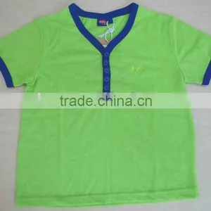 2012 Hot Sell !!!! 100% Combed Cotton Kids Jersey Shirt thumbnail-1