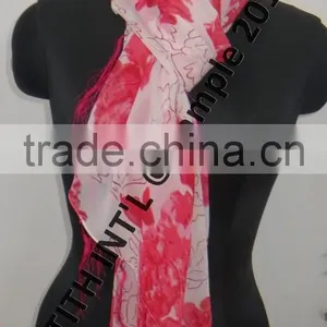 Custom Printed Beach Chiffon Shawl thumbnail-1