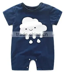 Unisex Gender Short Sleeve Sleeve Style Cotton Lovely Baby Rompers Wholesale 0-3 Months Baby Summer Rompers thumbnail-1