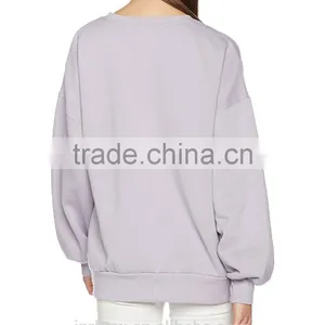 Custom Plain 100% Polyester Hoodies for Women thumbnail-4
