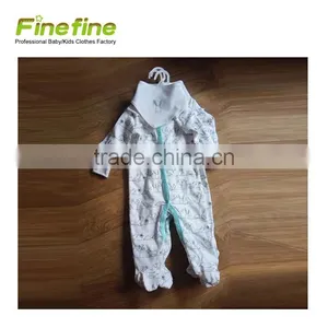 New Custom Plain Cotton Baby Romper thumbnail-1