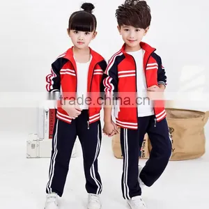 Custom Latest Design Kids School Trousers Toddler Size School Uniforms thumbnail-3