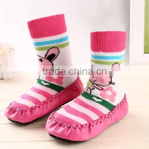 Kids Socks Cotton Boy Girl Casual Baby Anti Slip Socks Children Socks thumbnail-3
