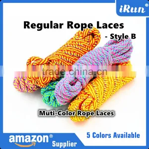 Exercise Rope Shoe Laces for Hiking Walking Safety Running Climbing Boots - Low Price Cord Coiled for Shoelace - 5 Colors thumbnail-5