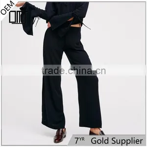 Shibuya Soft Women Chiffon Dress Pants Ladies Pants Sets thumbnail-1