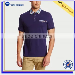 Custom The Best Quality Fit Mens Short Sleeve Polo T Shirt Blank thumbnail-3