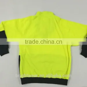 100% Polyester Fleece Contrast Safety Sweatshirt Meet AS/NZ 1906.4:2010 thumbnail-6