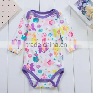 Wholesale Summer Striped Girls Baby Rompers Cotton Clothing thumbnail-1