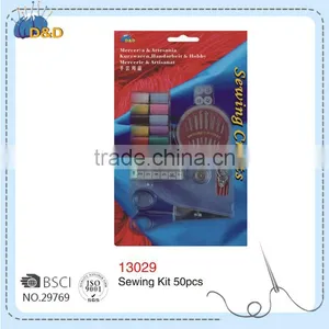D&D Portable Sewing Kits With Sewing Threads, Needles, Thimble & Sewing Buttons thumbnail-1